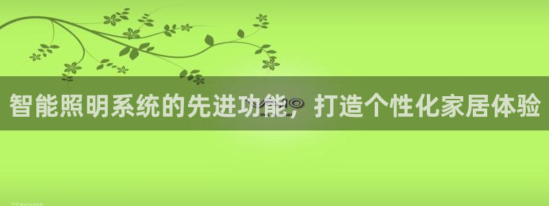 智能照明系统的先进功能，打造个性化家居体验