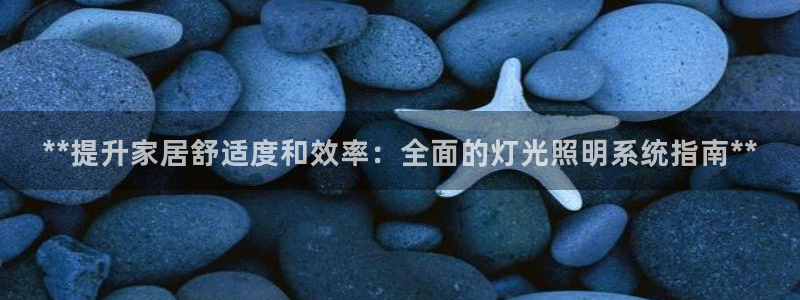 **提升家居舒适度和效率：全面的灯光照明系统指南**