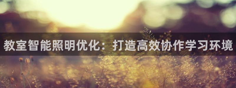 教室智能照明优化：打造高效协作学习环境