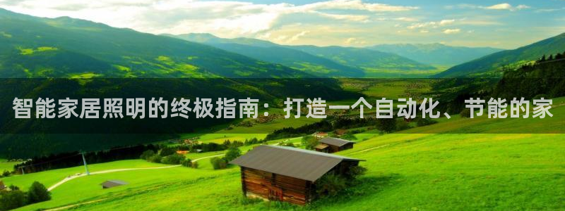 智能家居照明的终极指南：打造一个自动化、节能的家