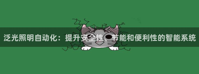 泛光照明自动化：提升安全性、节能和便利性的智能系统