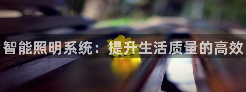 智能照明系统:提升生活质量的高效