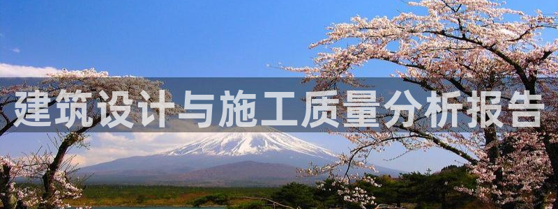 建筑设计与施工质量分析报告