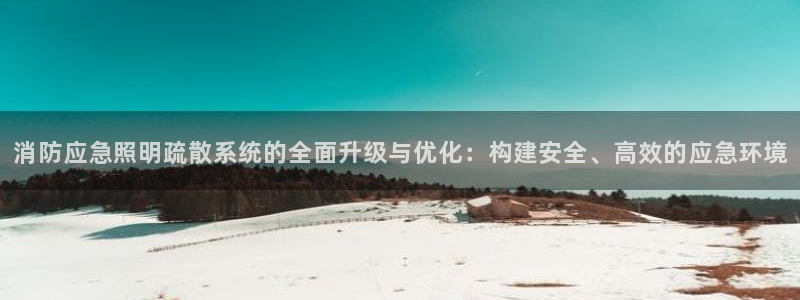 消防应急照明疏散系统的全面升级与优化：构建安全、高效的应急环境