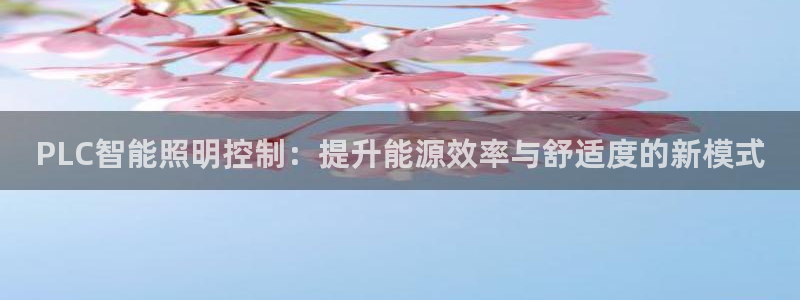 PLC智能照明控制：提升能源效率与舒适度的新模式