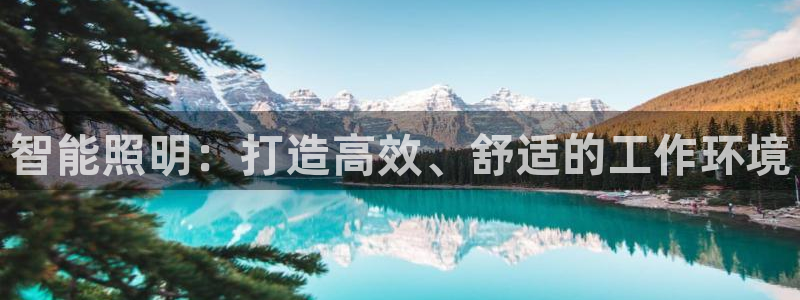 智能照明：打造高效、舒适的工作环境