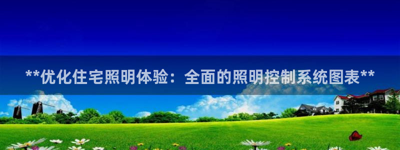 **优化住宅照明体验：全面的照明控制系统图表**