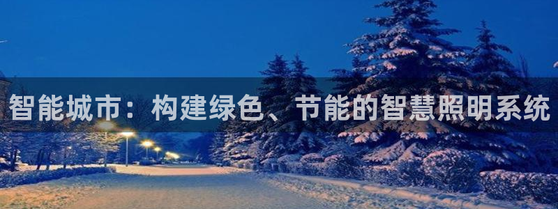智能城市：构建绿色、节能的智慧照明系统