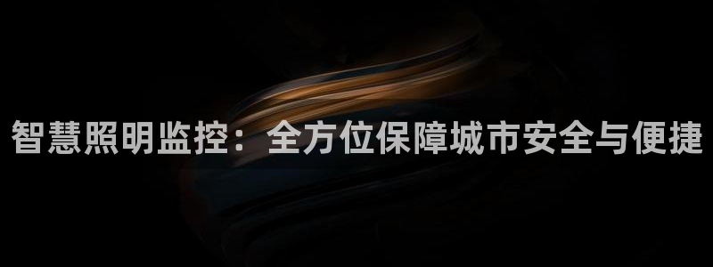 智慧照明监控：全方位保障城市安全与便捷