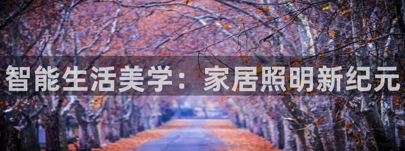 智能生活美学：家居照明新纪元