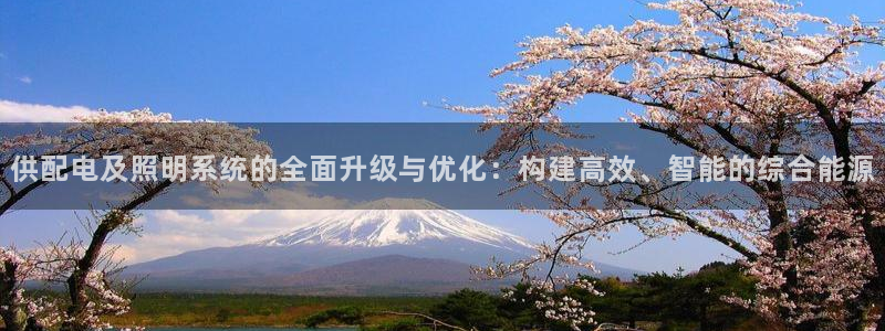 供配电及照明系统的全面升级与优化：构建高