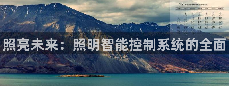 照亮未来：照明智能控制系统的全面